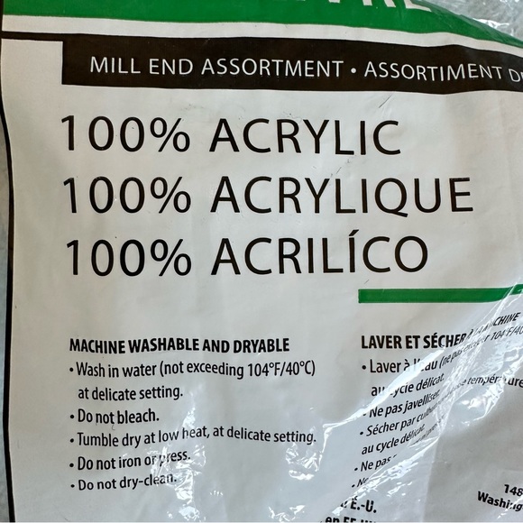 Two and a Half Skeins of Mint Green Yarn - Picture 5 of 6